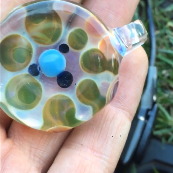 Glass pendant